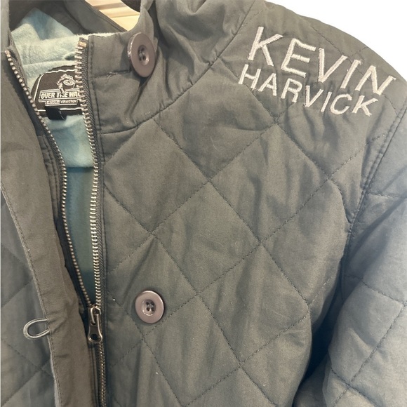 NASCAR Women’s‎ Jacket Over the Wall. Kevin Harvick  Excellent Gray Size Medium - Picture 5 of 7